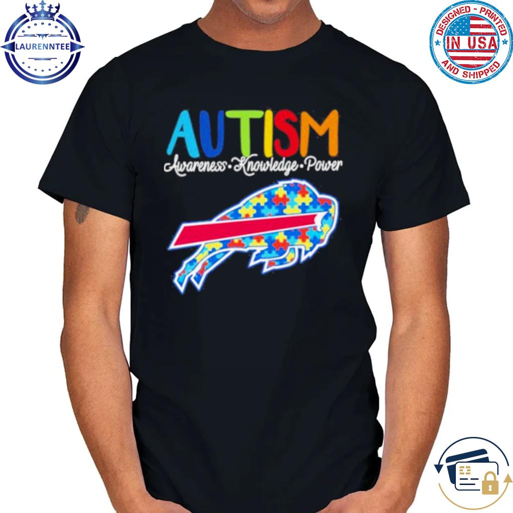 Buffalo Bills NFL Special Fearless Against Autism Hands Design Hoodie T  Shirt - Growkoc