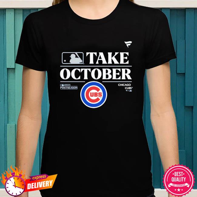 Ipeepz Chicago Cubs Fanatics Branded 2023 Postseason Locker Room Shirt