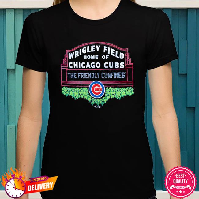Official Chicago Cubs fanatics branded wrigley field long ball T-shirt,  hoodie, tank top, sweater and long sleeve t-shirt