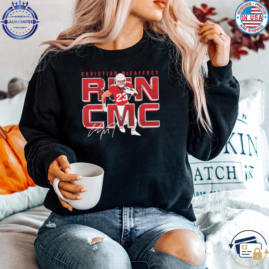 A HOT ITEM! Christian McCaffrey Run CMC 49er Sweatshirt, San