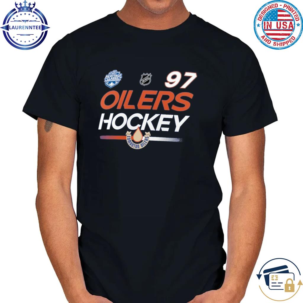 Connor McDavid Edmonton Oilers Fanatics Branded 2023 NHL Heritage