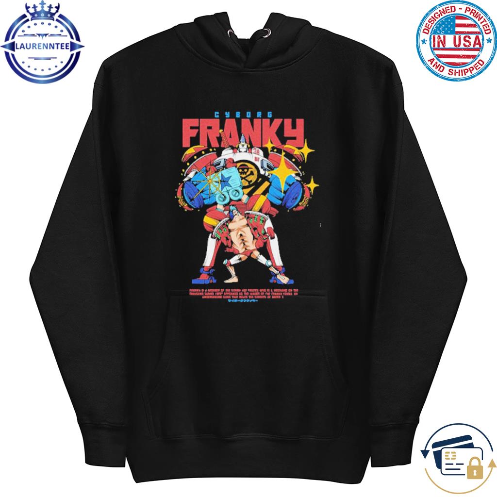 Cyborg Franky One Piece Anime T-s hoodie