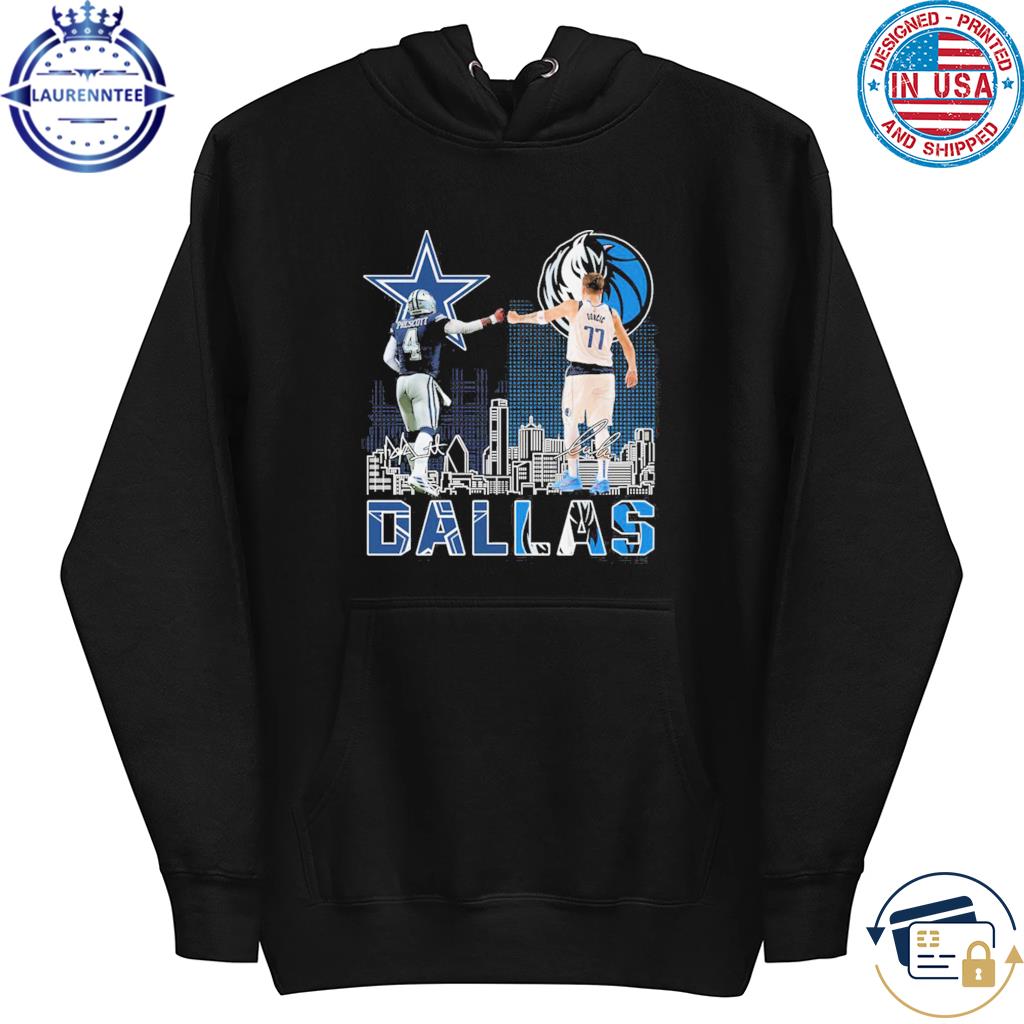 Dallas Cowboys Prescott And Mavericks Doncic City Champion Shirt