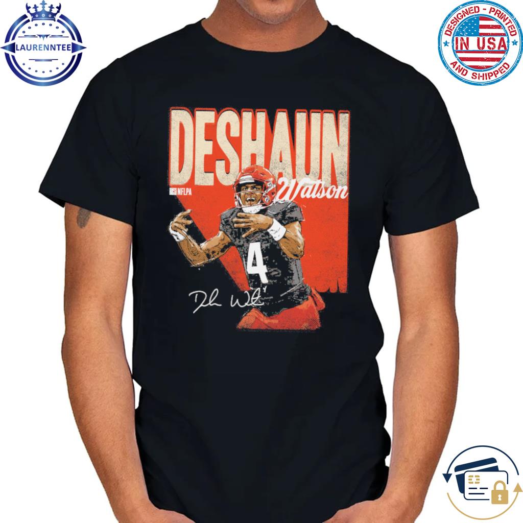 Deshaun watson cleveland bold signature shirt, hoodie, sweater