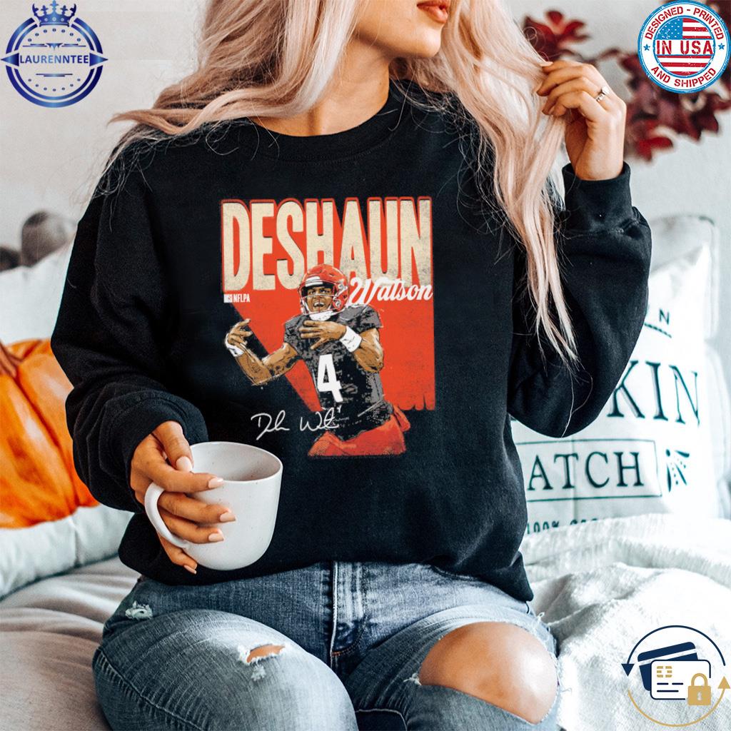 Deshaun watson cleveland bold signature shirt, hoodie, sweater