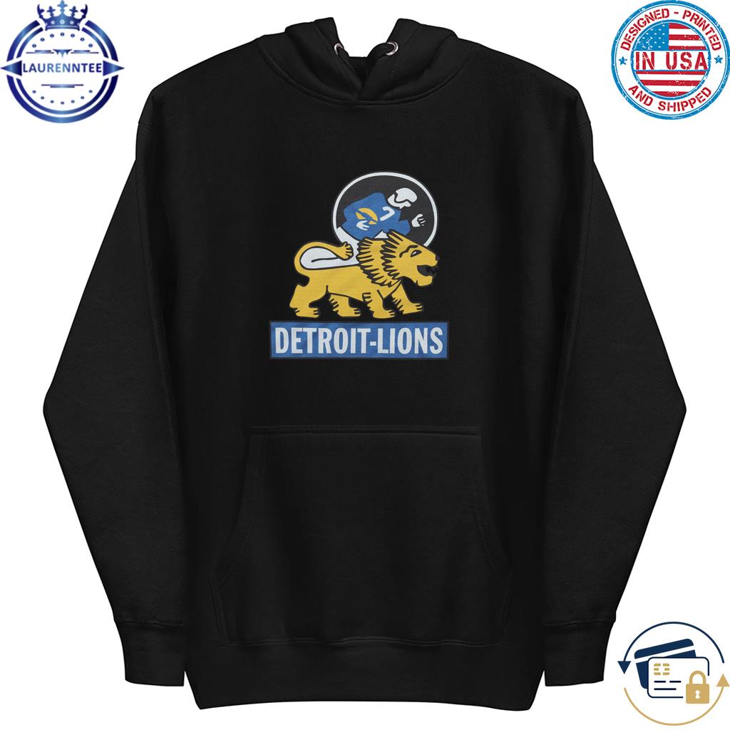 Detroit Lions Men's Gold Collection Crewneck - Vintage Detroit