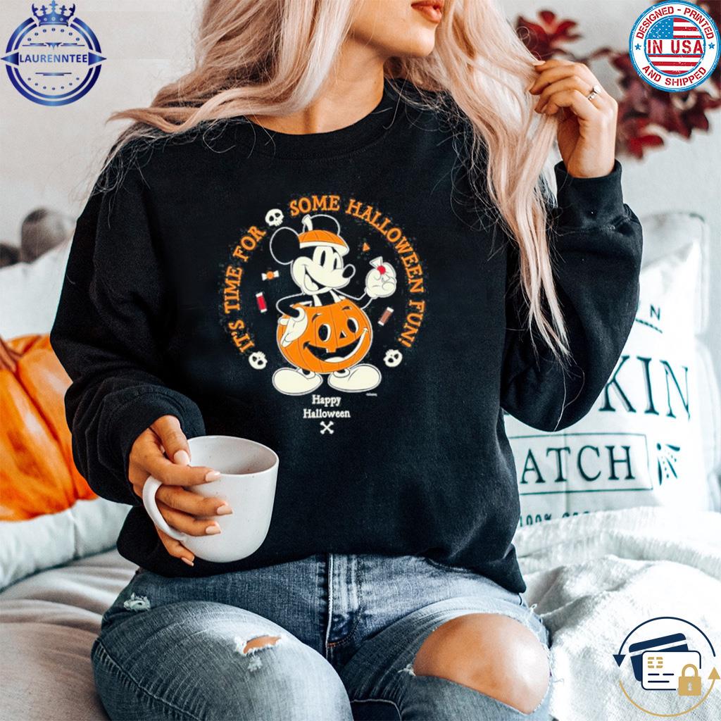 Mickey mouse halloween online sweatshirt