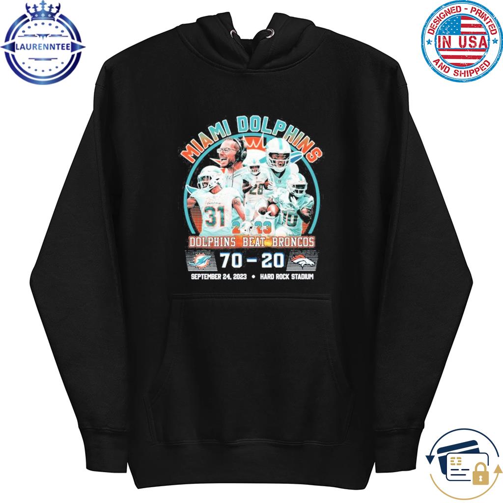 Official Dolphins Beat Broncos Shirt, hoodie, sweater, long sleeve and tank  top