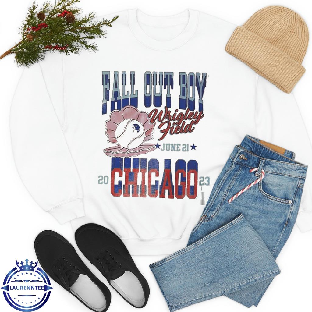 Fall out boy Wrigley Field Chicago 2023 baseball shirt, hoodie, sweater,  long sleeve and tank top