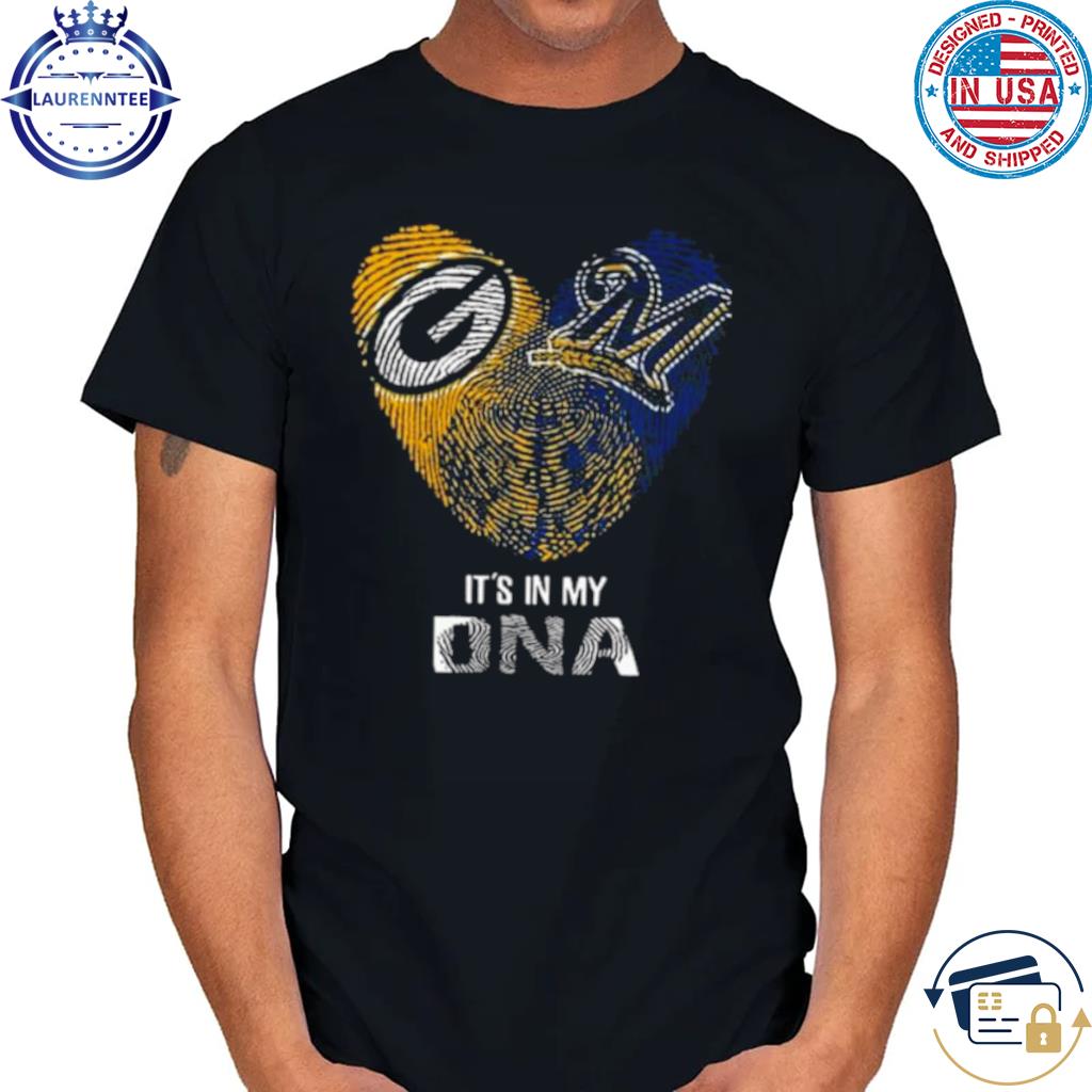 Green bay packers football 2023 it's in my dna shirt, hoodie