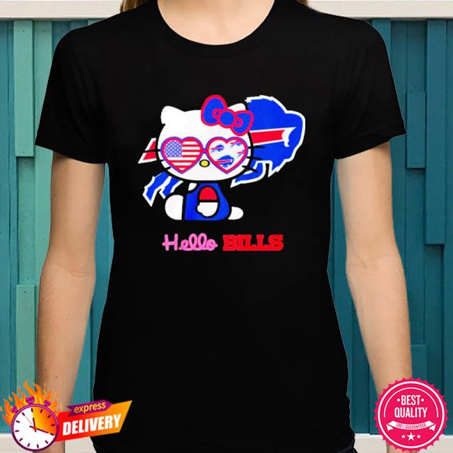 Hello bills hello kitty buffalo bills shirt, hoodie, sweater, long