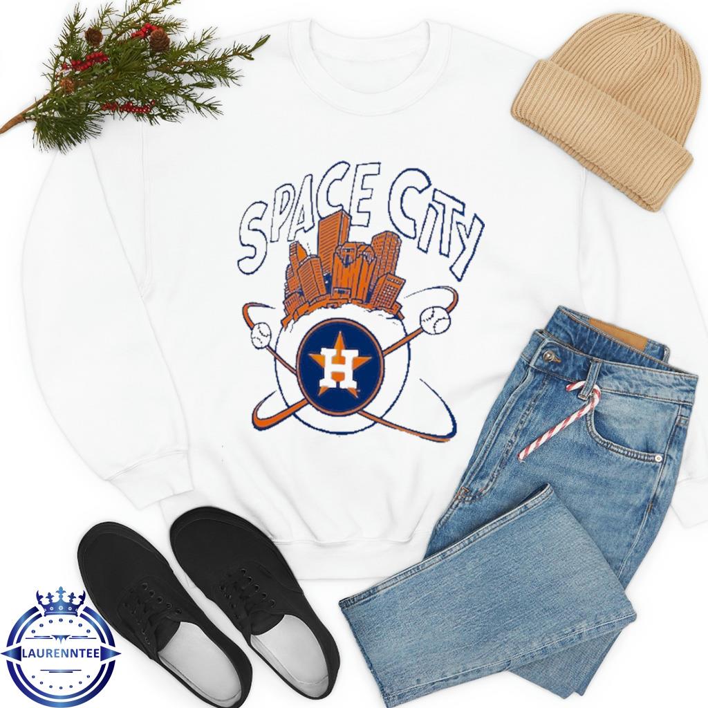 Houston Astros Homage Space City Hyper Local baseball ball shirt