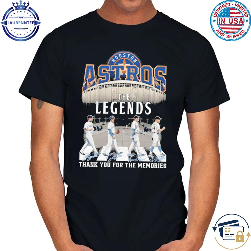 Houston Astros The Legends Thank You For The Memories Shirt