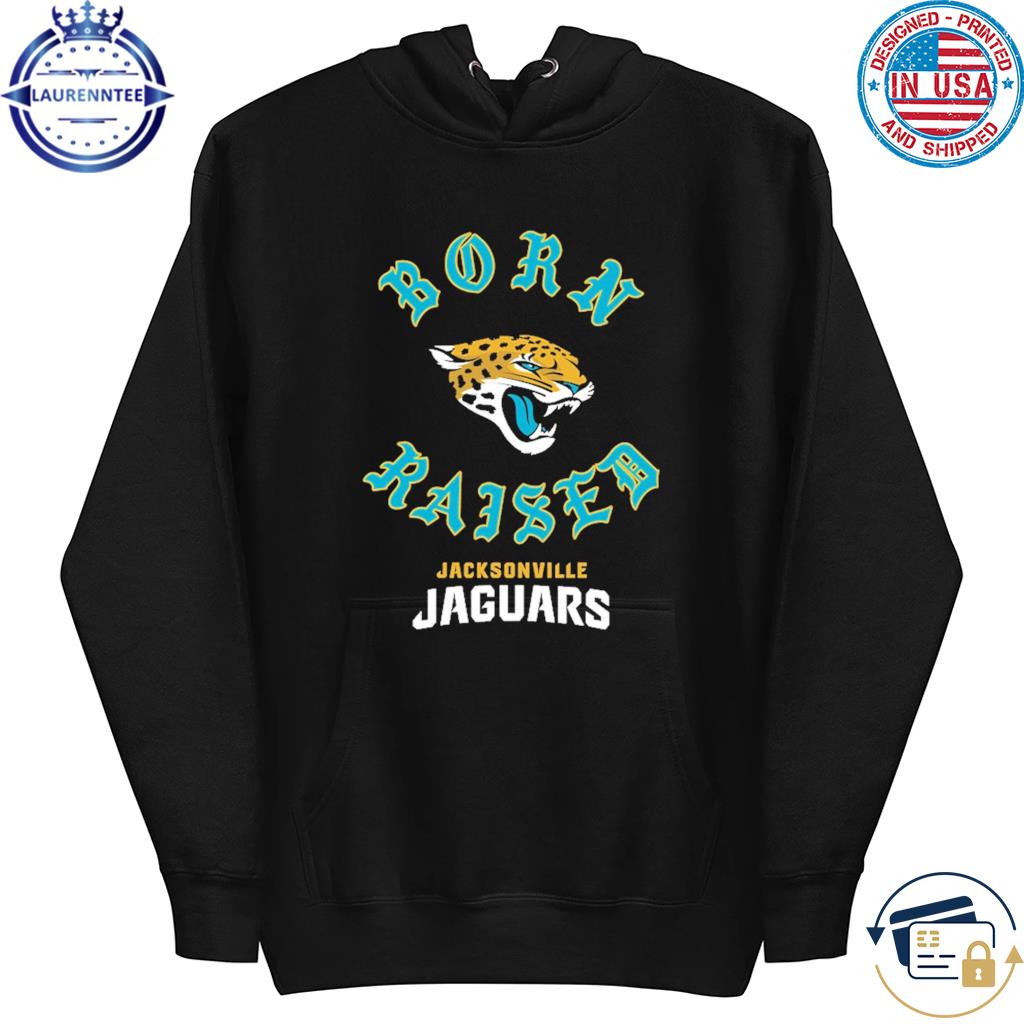 Jacksonville Jaguars Born X Raised Unisex T Shirt - Limotees