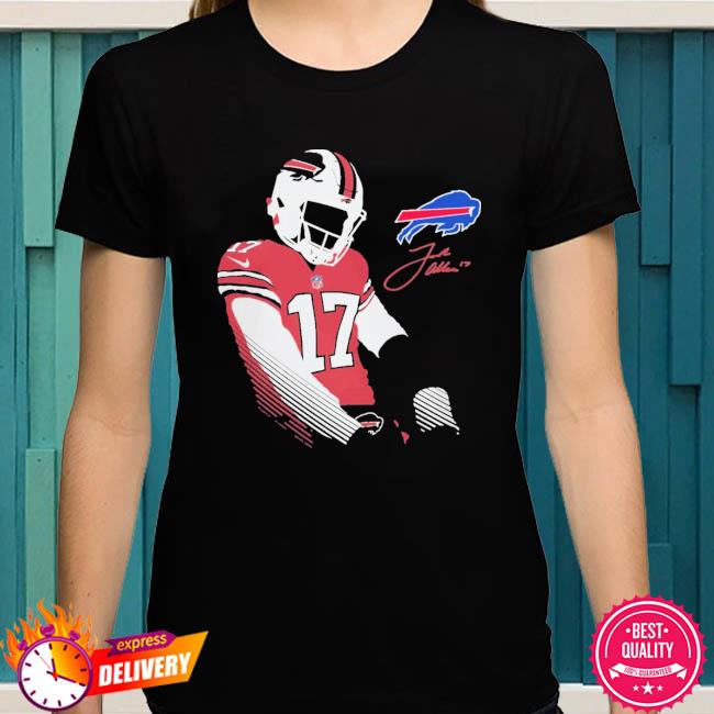 Super hurdle Josh Allen 17 Buffalo Bills shirt, hoodie, sweater and v-neck  t-shirt