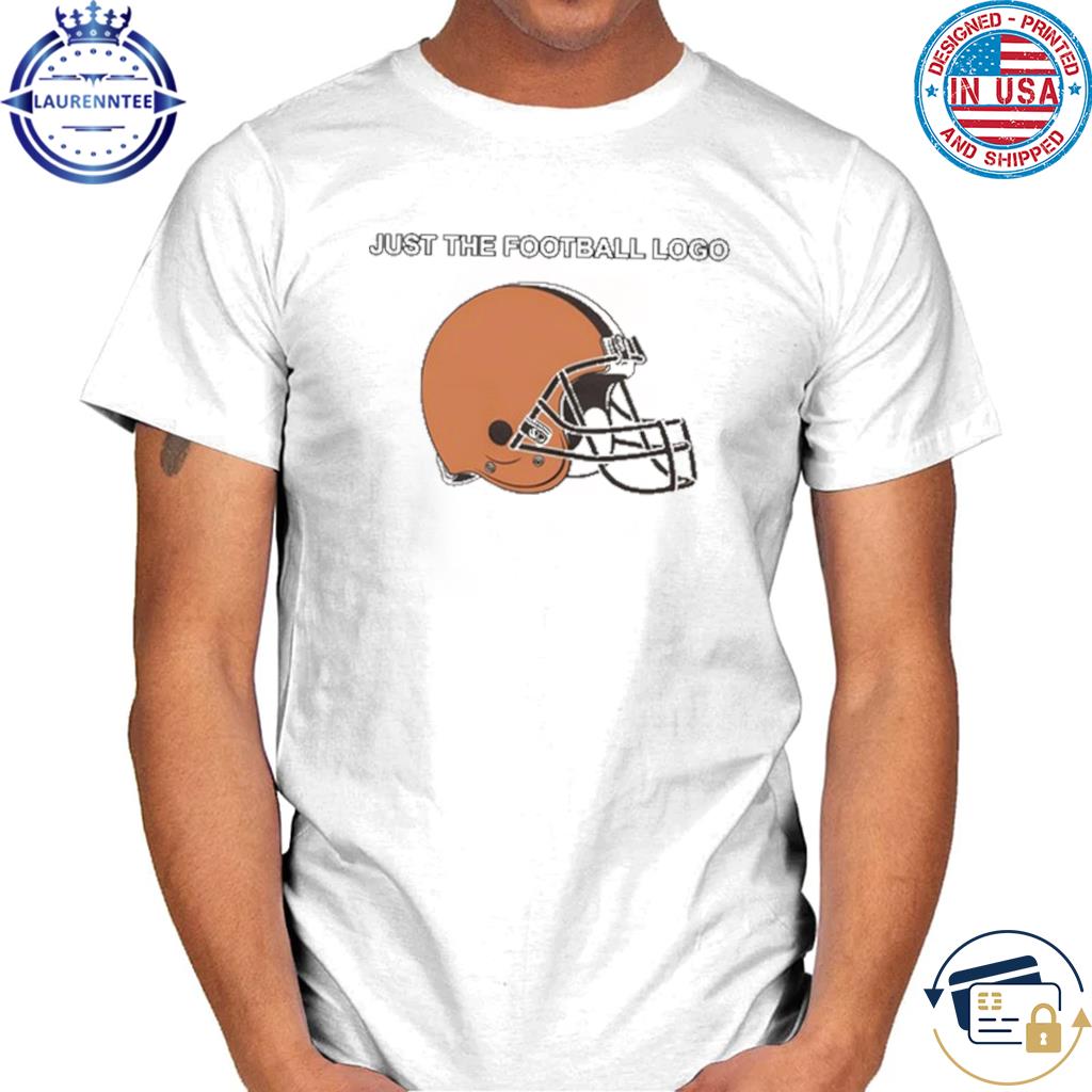 Cleveland Browns just the football logo helmet shirt, hoodie