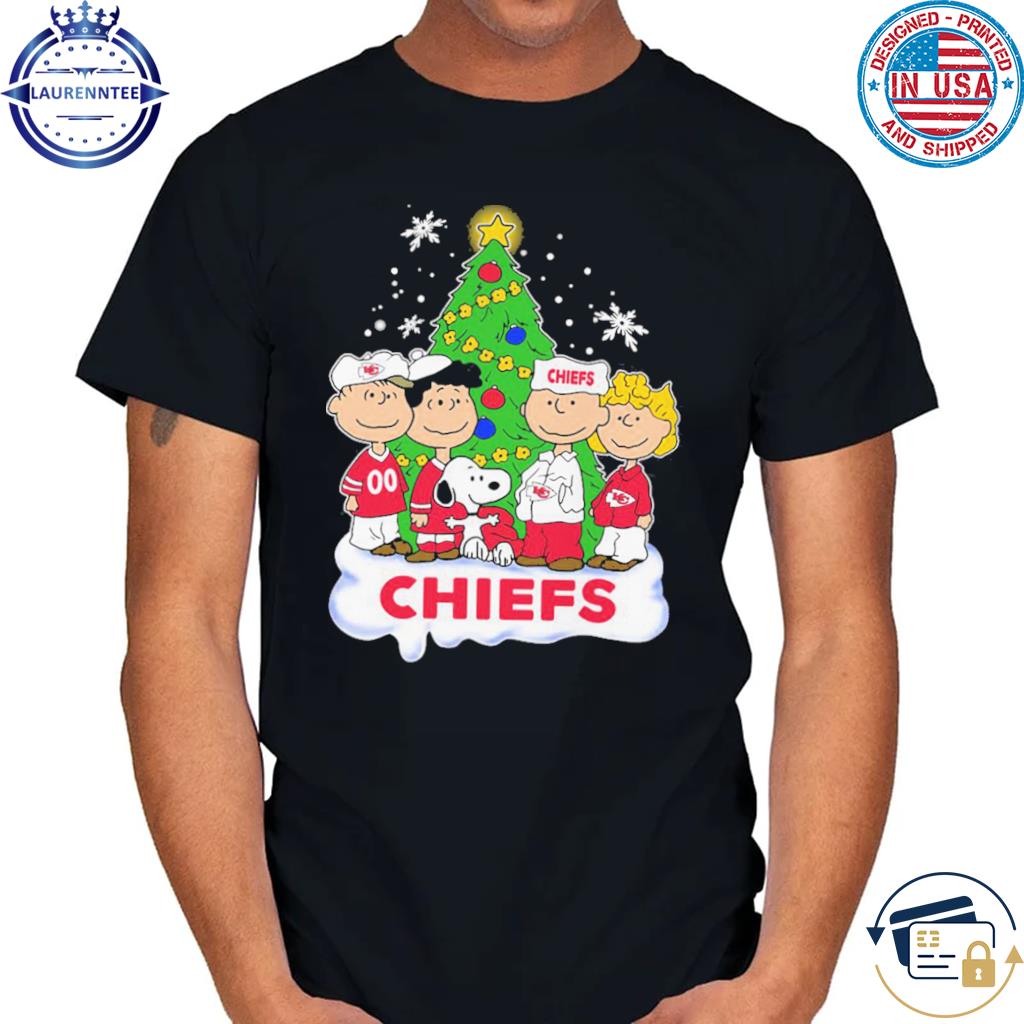 Kansas City Chiefs Snoopy Peanuts Christmas Tee Shirt Hoodie Tank