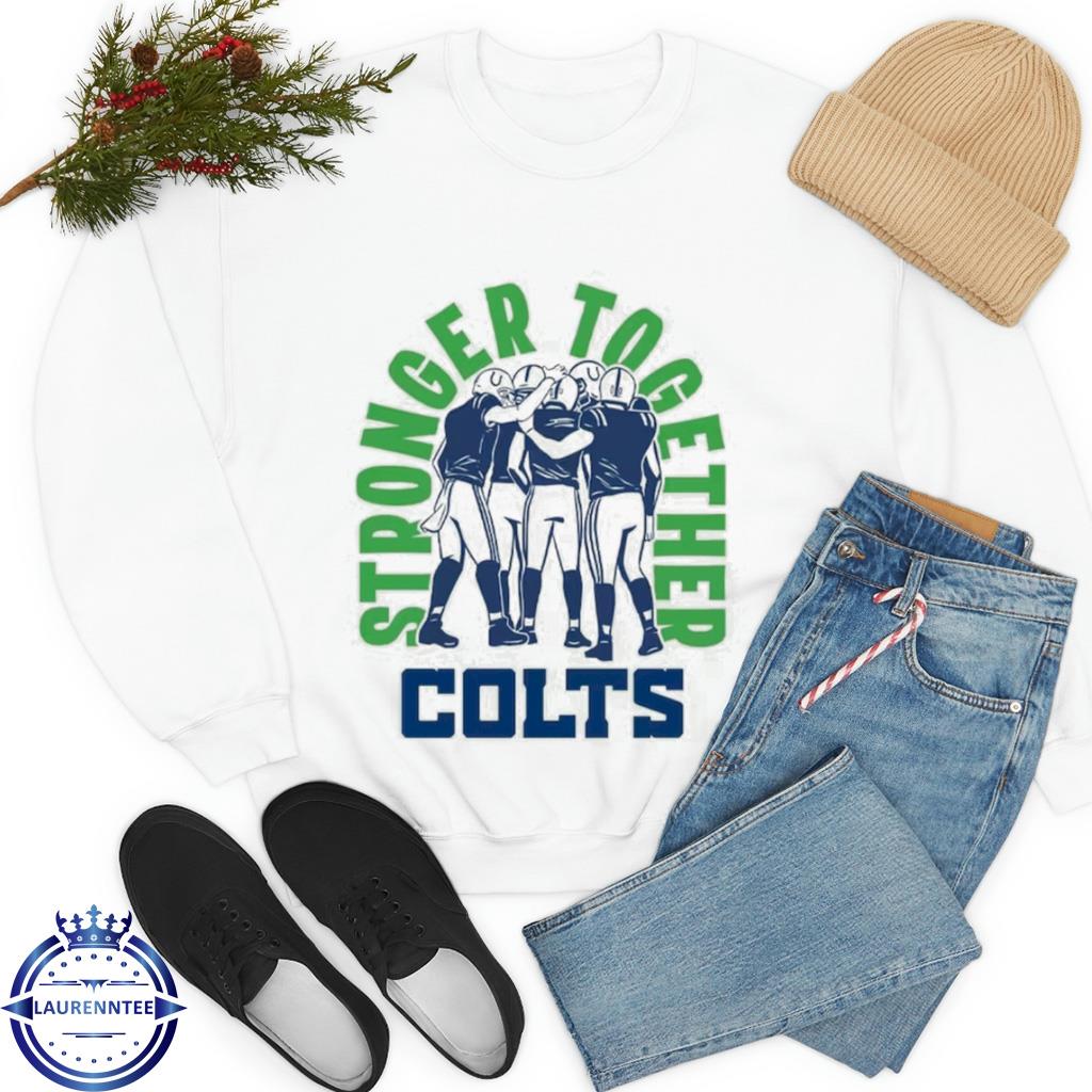 Unisex Homefield Cream Indianapolis Colts Kicking The Stigma T-Shirt