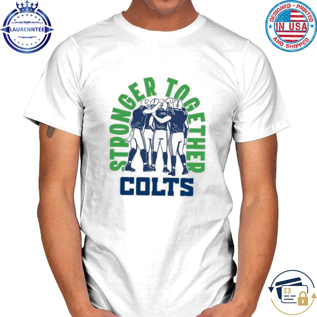 Unisex Homefield Cream Indianapolis Colts Kicking The Stigma T-Shirt