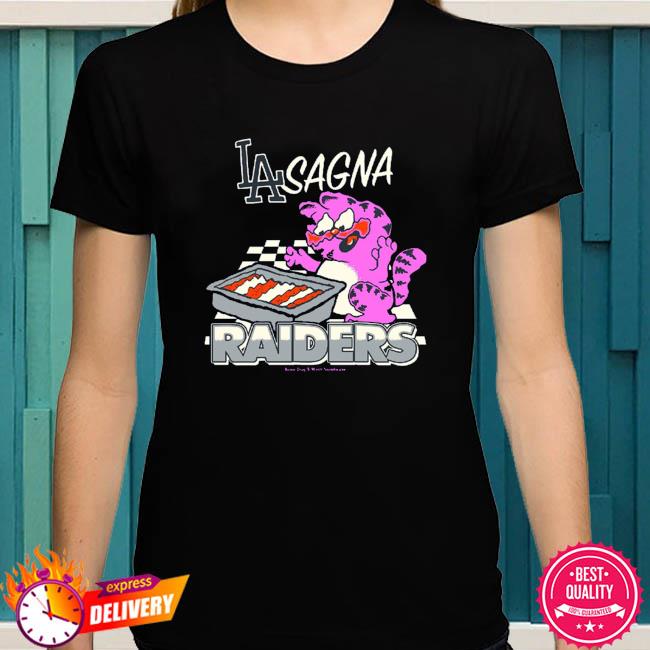 Lasagna Raiders Garfield T-Shirt, hoodie, sweater, long sleeve and