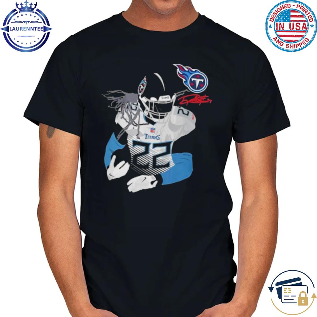 Licensed Gear Nfl Tennessee Titans Derrick Henry Navy Player Shirt, hoodie,  sweater, long sleeve and tank top