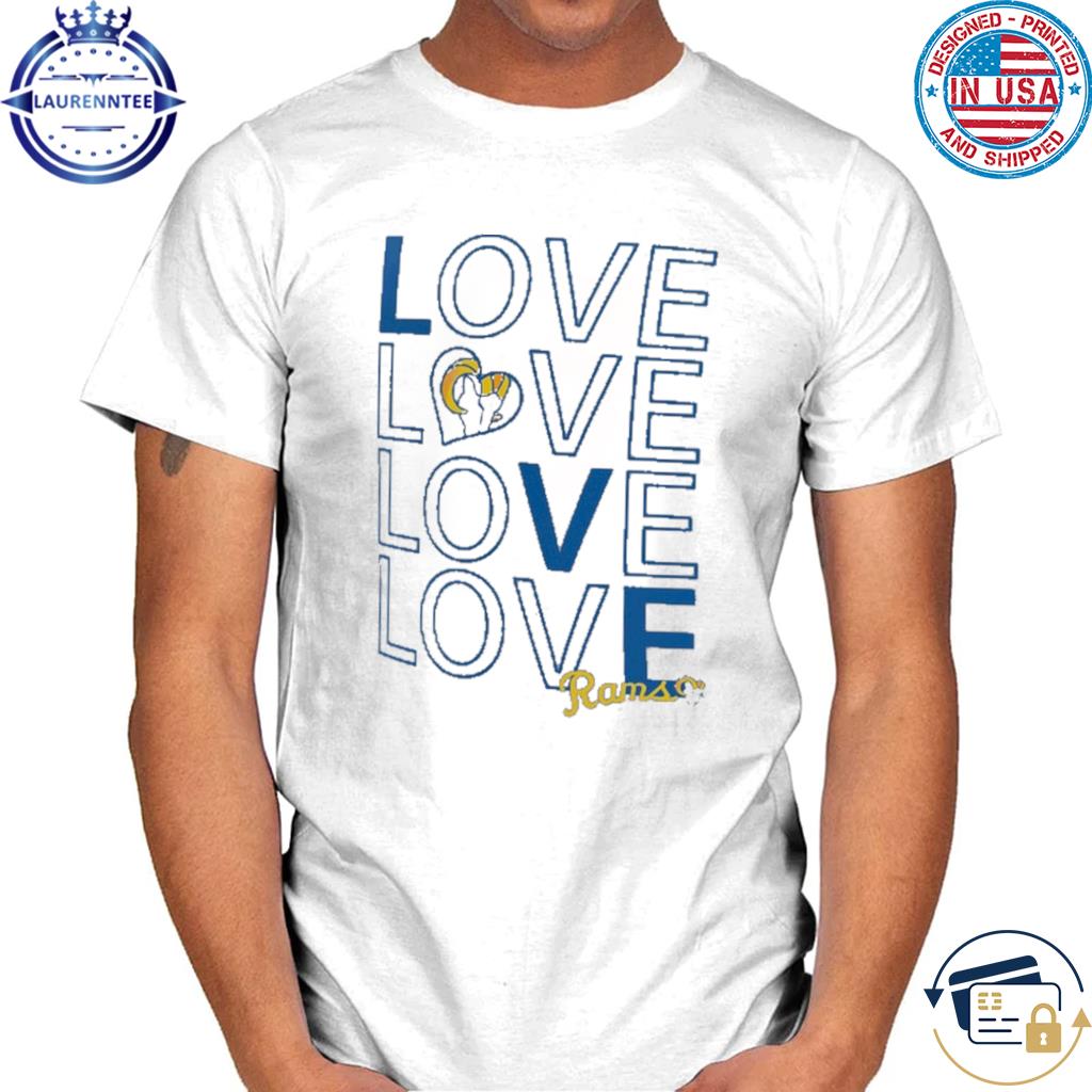 Los Angeles Rams G-III Love Graphic T-Shirt, hoodie, sweater, long sleeve  and tank top