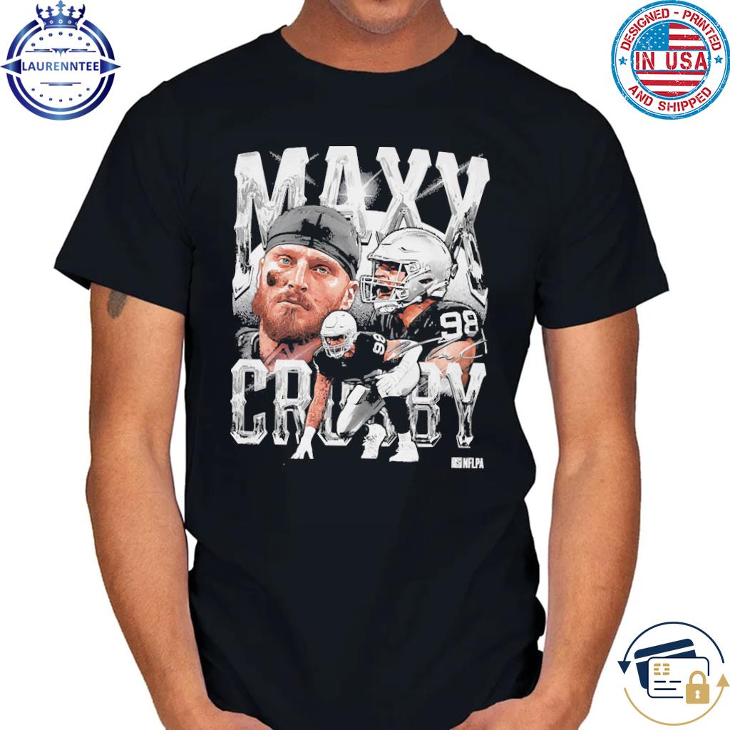 Maxx Crosby Las Vegas Vintage T-shirt,Sweater, Hoodie, And Long Sleeved,  Ladies, Tank Top