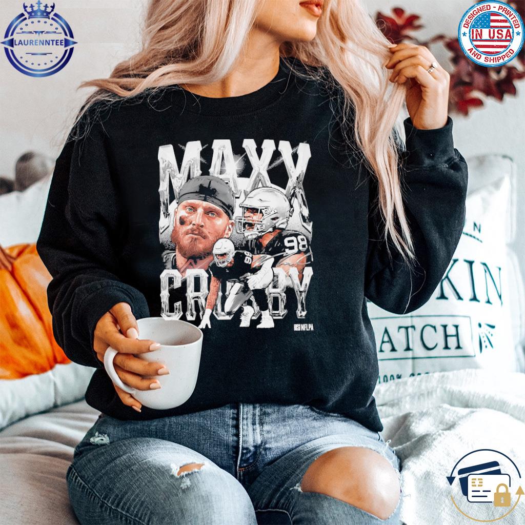 Las vegas raiders maxx crosby shirt, hoodie, sweater, long sleeve and tank  top