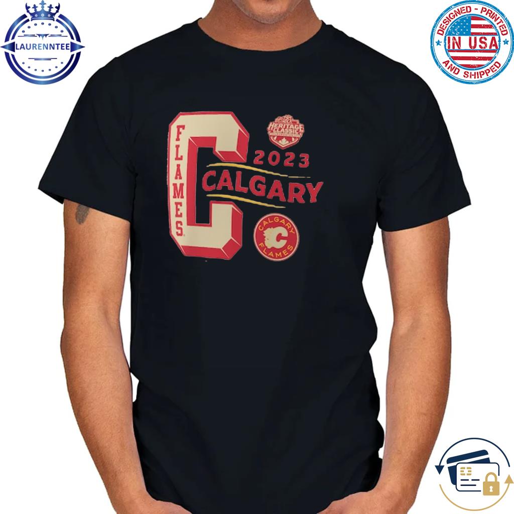 Calgary Flames 2023 NHL Heritage Classic Logo Shirt, hoodie, sweater, long  sleeve and tank top