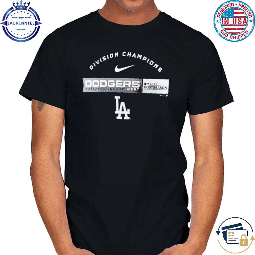 Los Angeles Dodgers Nike 2023 Nl West Division Champions T-shirt