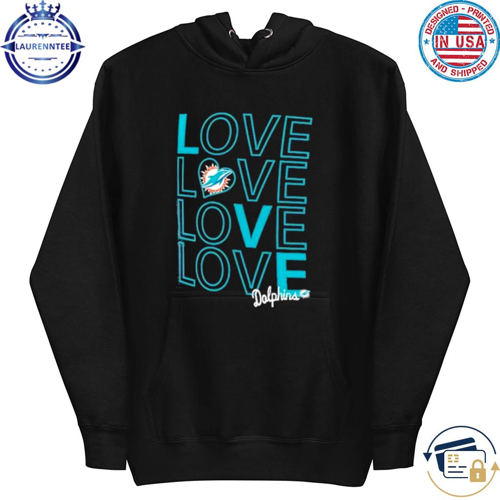 Miami Dolphins G III Love Graphic T Shirt, hoodie, sweater, long