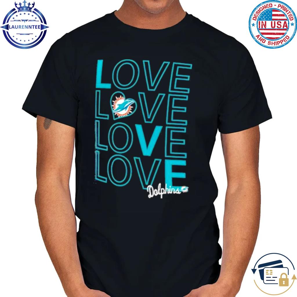 Miami Dolphins G III Love Graphic T Shirt, hoodie, sweater, long sleeve and  tank top