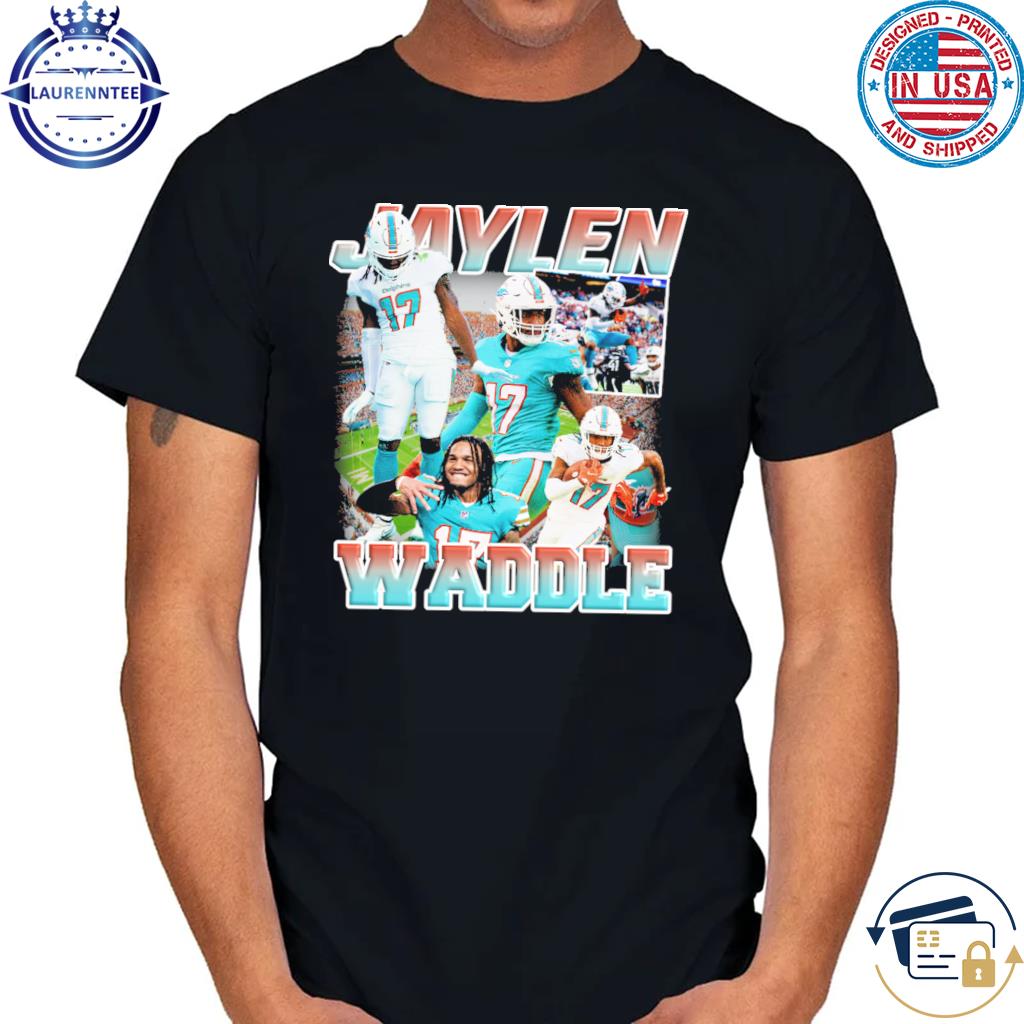 Official jaylen Waddle Miami Dolphins Graphic Shirt, hoodie, tank top,  sweater and long sleeve t-shirt