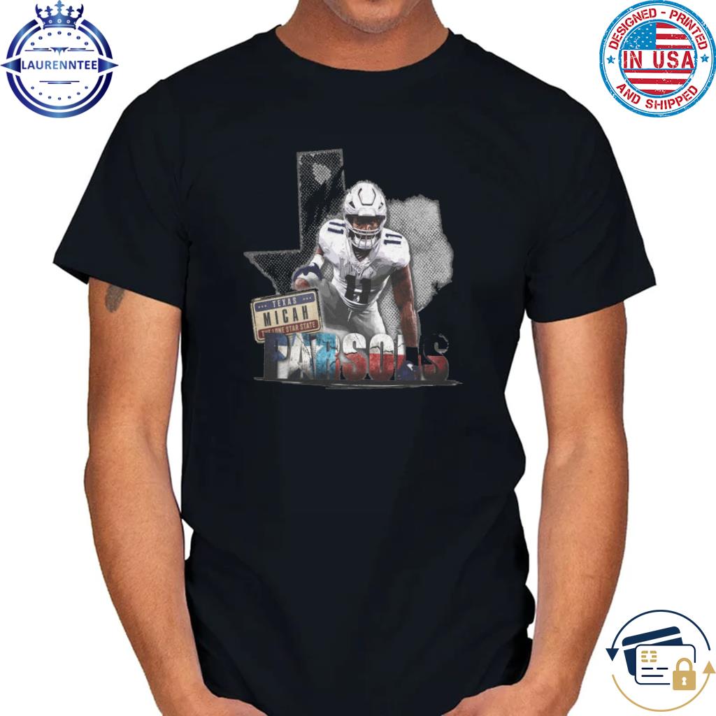 Official Micah parsons Dallas flag Football T-shirt, hoodie, tank top,  sweater and long sleeve t-shirt