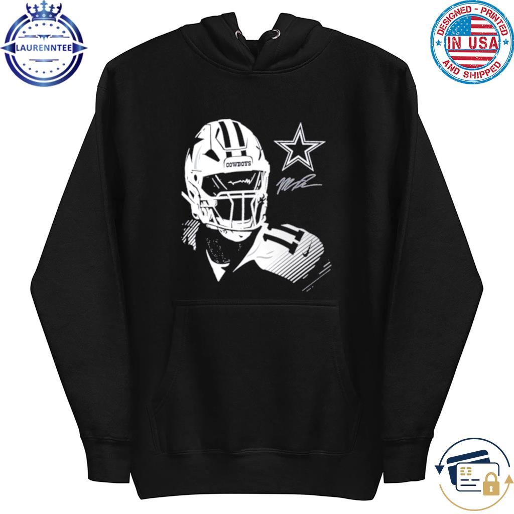 Micah Parsons Navy Dallas Cowboys Player Graphic Shirt - Peanutstee