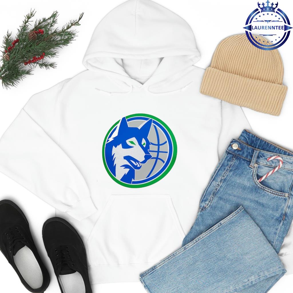 Minnesota Timberwolves Logo Hoodie from Homage. | Royal Blue | Vintage Apparel from Homage.