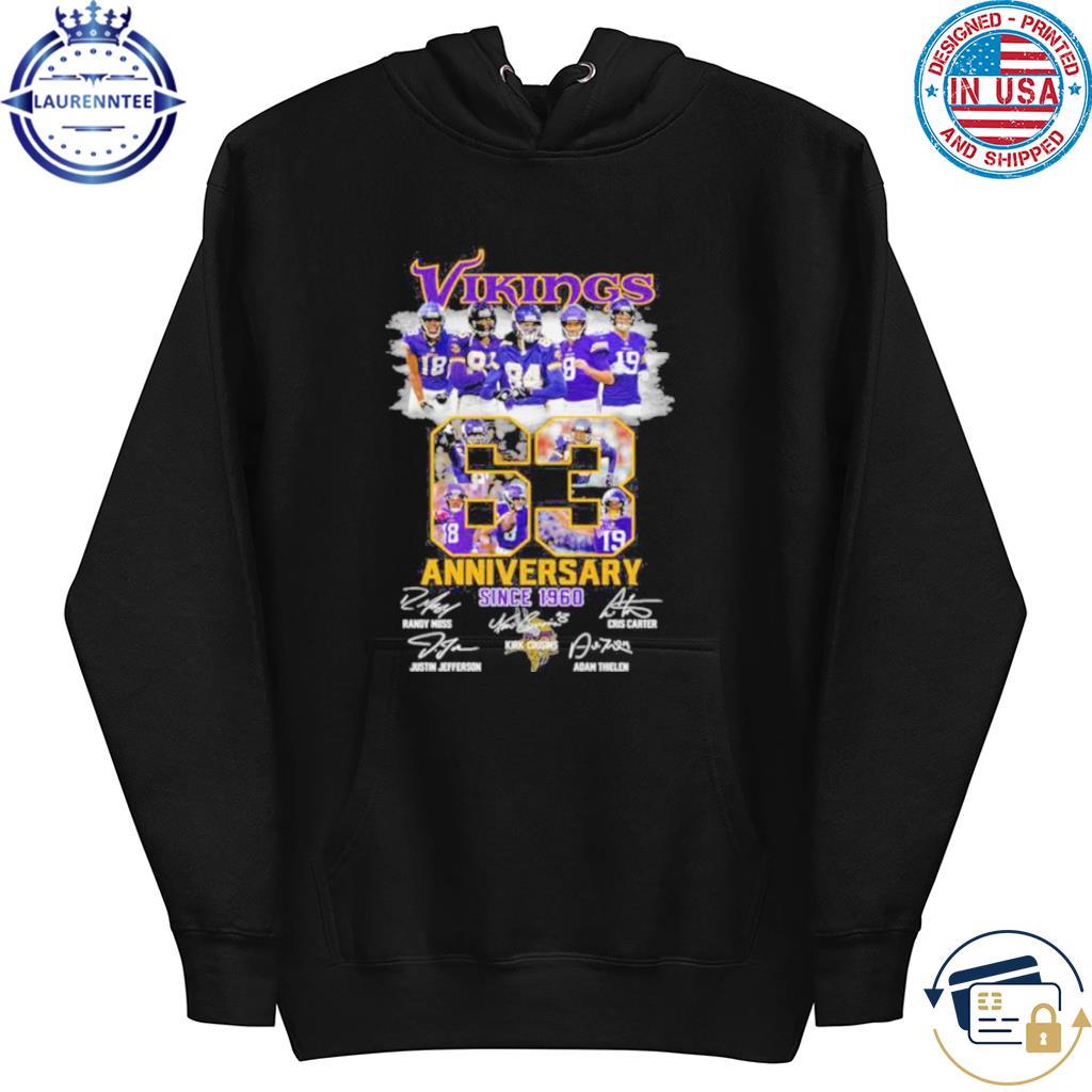 Minnesota Vikings 63 Anniversary Since 1960 Shirt