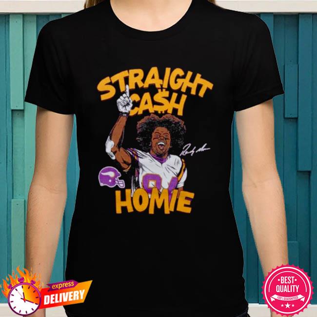 Straight Cash Homie Minnesota Vikings Randy Moss Signature Shirt