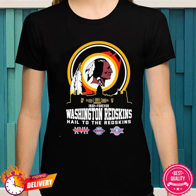 1932-forever Washington Redskins Hail To The Redskins Shirt