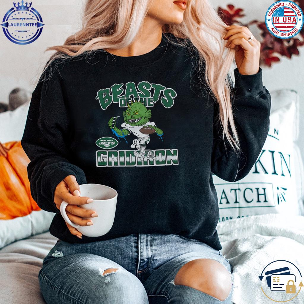 Official New york jets beasts of the gridiron T-shirt, hoodie, tank top,  sweater and long sleeve t-shirt