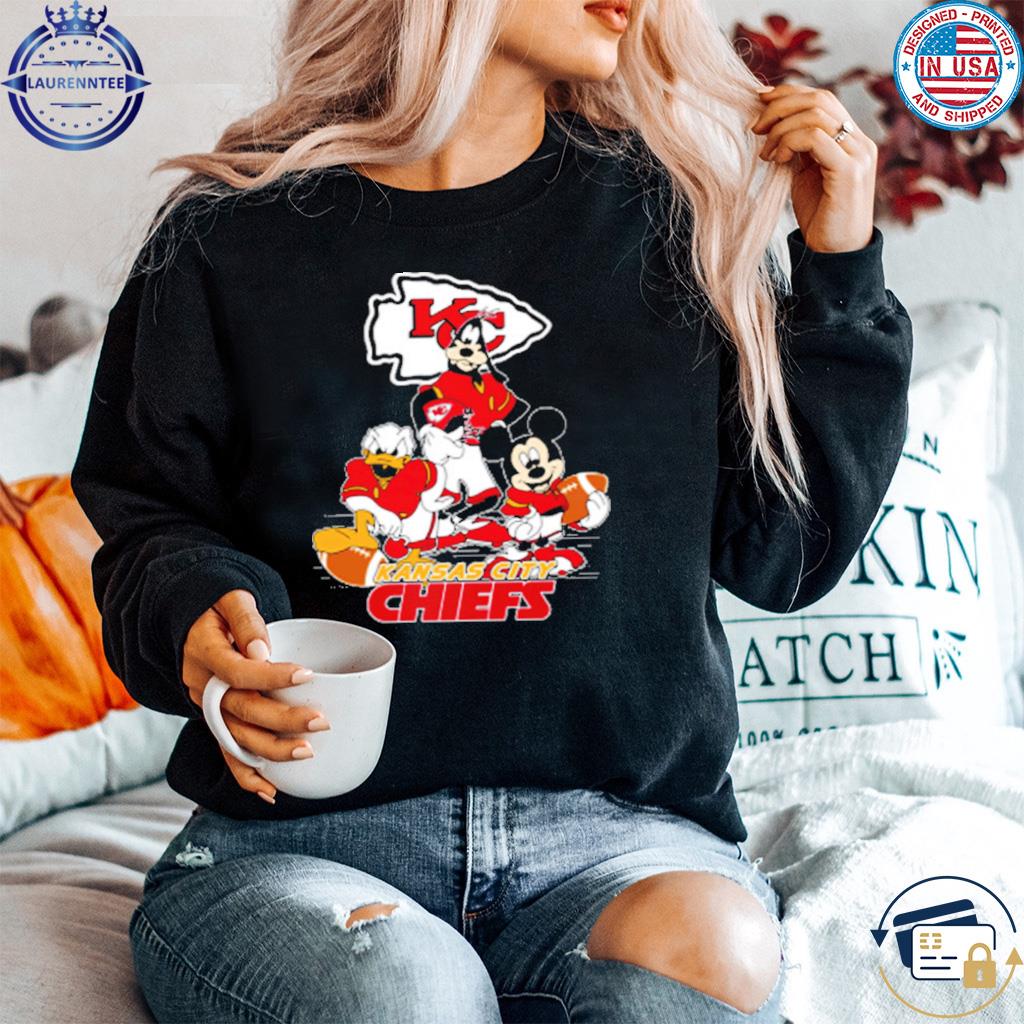 Nfl Kansas city Chiefs mickey mouse football shirt, hoodie