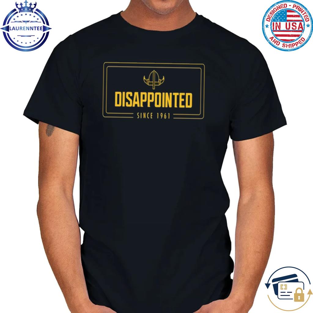 Disappointed since 1961 Viking hat shirt, hoodie, sweater, long sleeve and  tank top