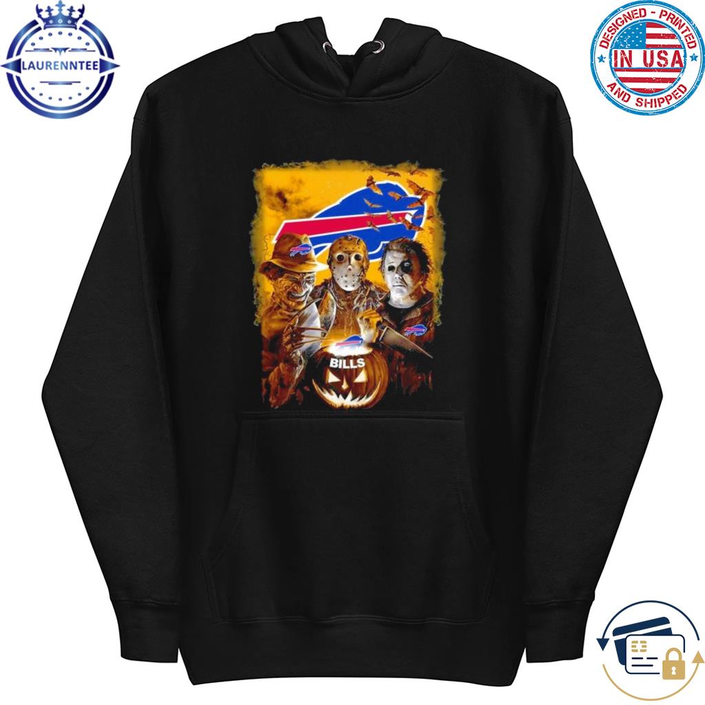 Official Buffalo bills michael myers freddy krueger jason voorhees halloween  2023 shirt, hoodie, sweater, long sleeve and tank top