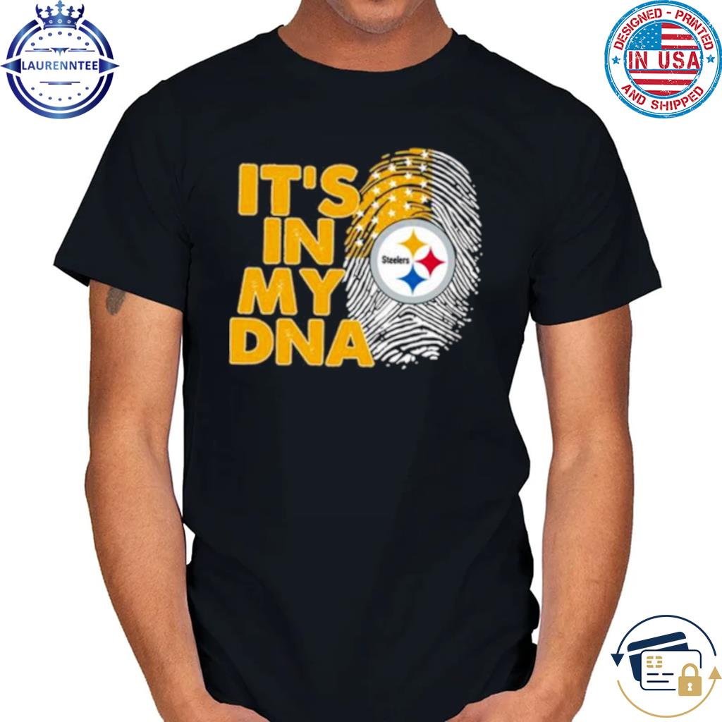 Official Pittsburgh steelers football 2023 it's in my dna shirt