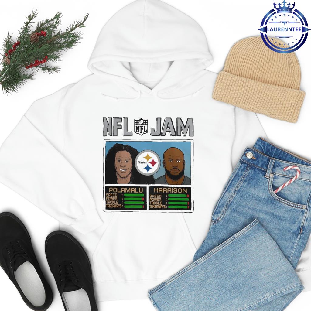 Official NFL Retired Jam Troy Polamalu and James Harrison Steelers shirt,  hoodie, sweater and long sleeve