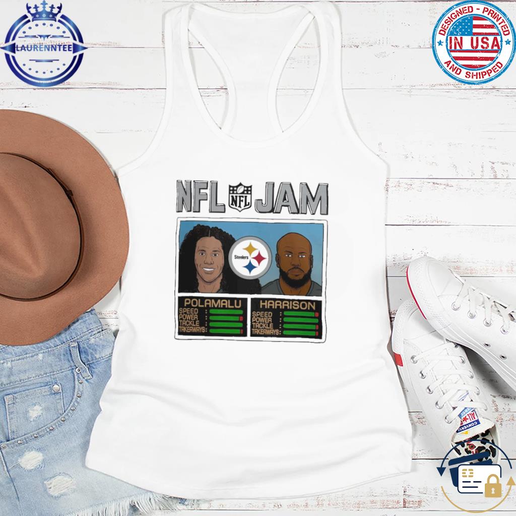 Official NFL Retired Jam Troy Polamalu and James Harrison Steelers shirt,  hoodie, sweater and long sleeve