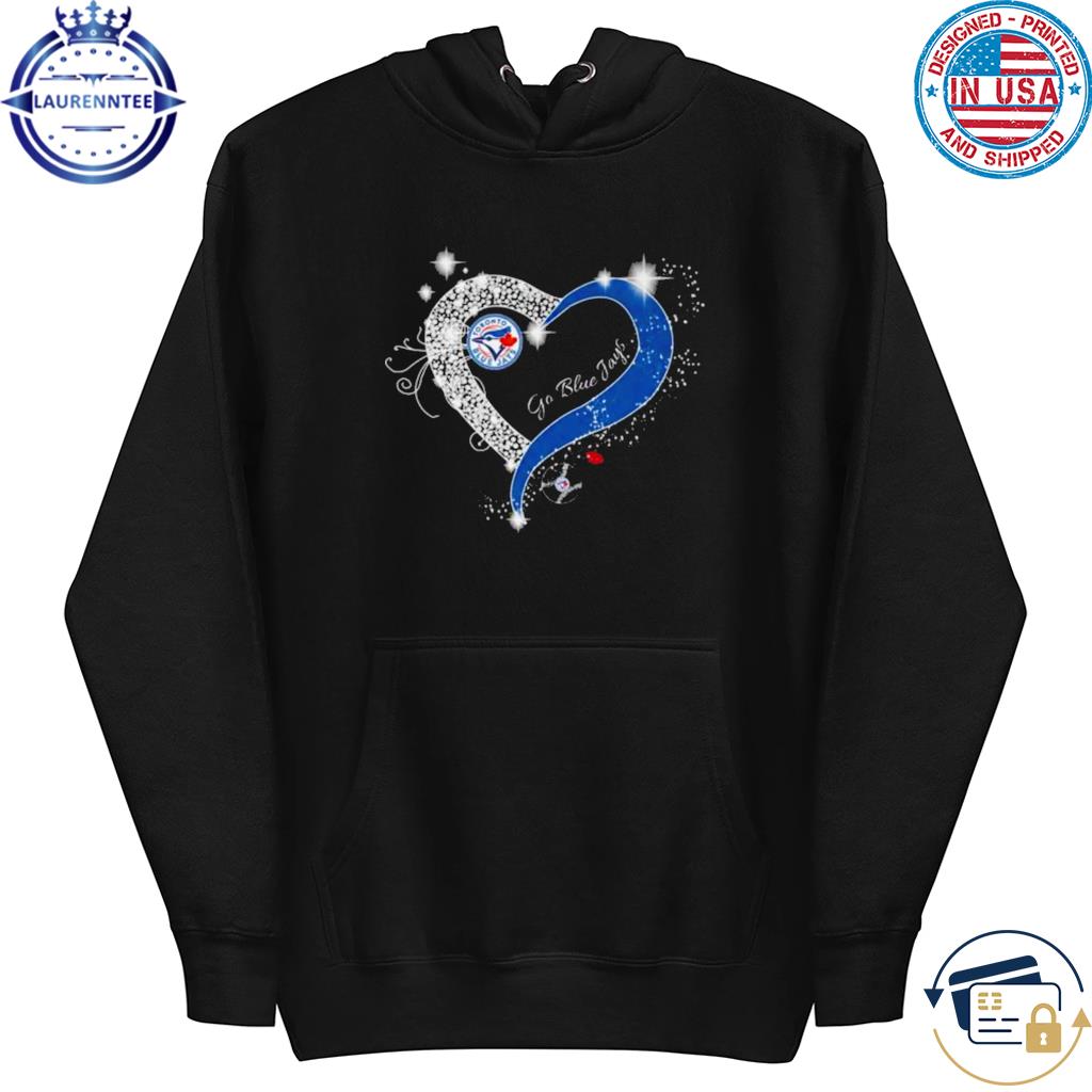 Toronto Blue Jays diamond heart logo 2023 shirt, hoodie, sweater