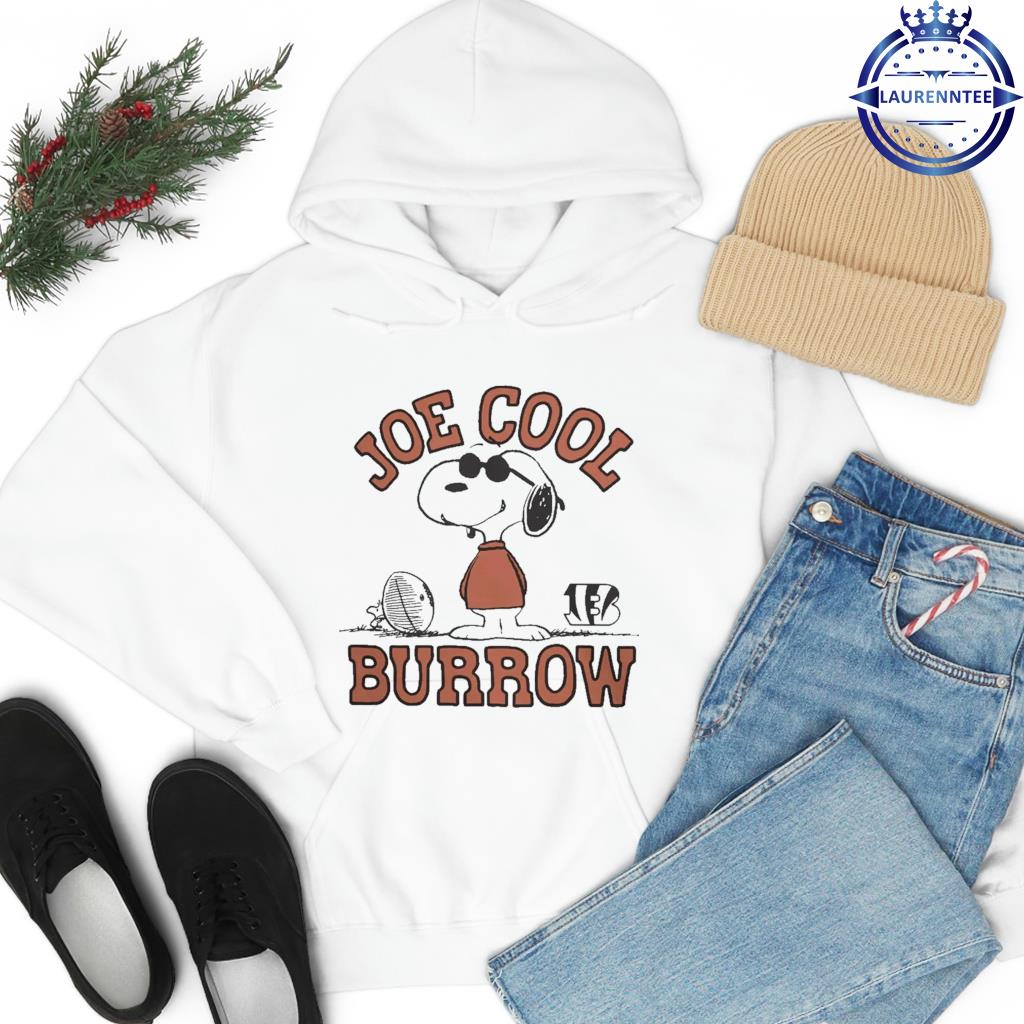 Peanuts X Bengals Joe Cool Burrow Shirt