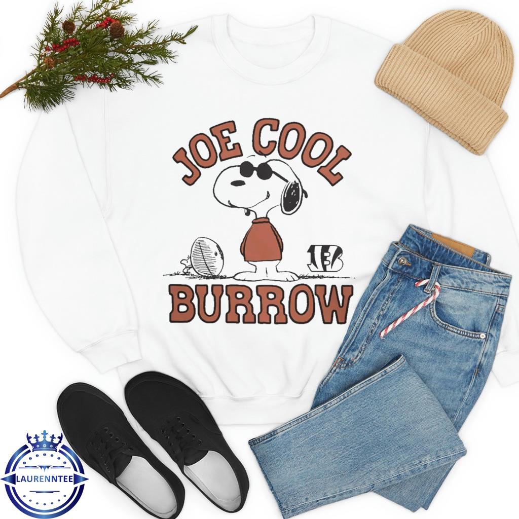 Peanuts X Bengals Joe Cool Burrow Shirt