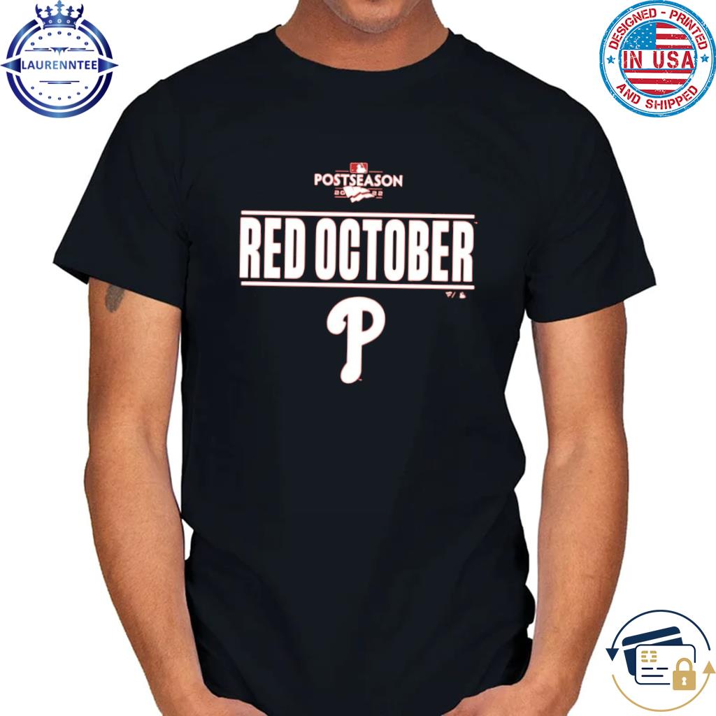 Red October Phillies P Logo Shirt